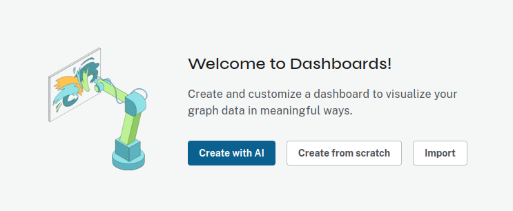 create first dashboard